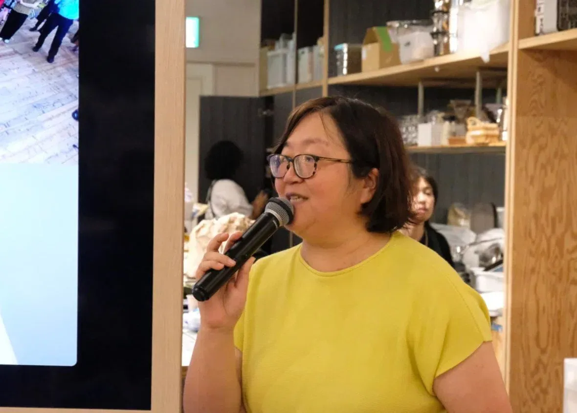 取材者