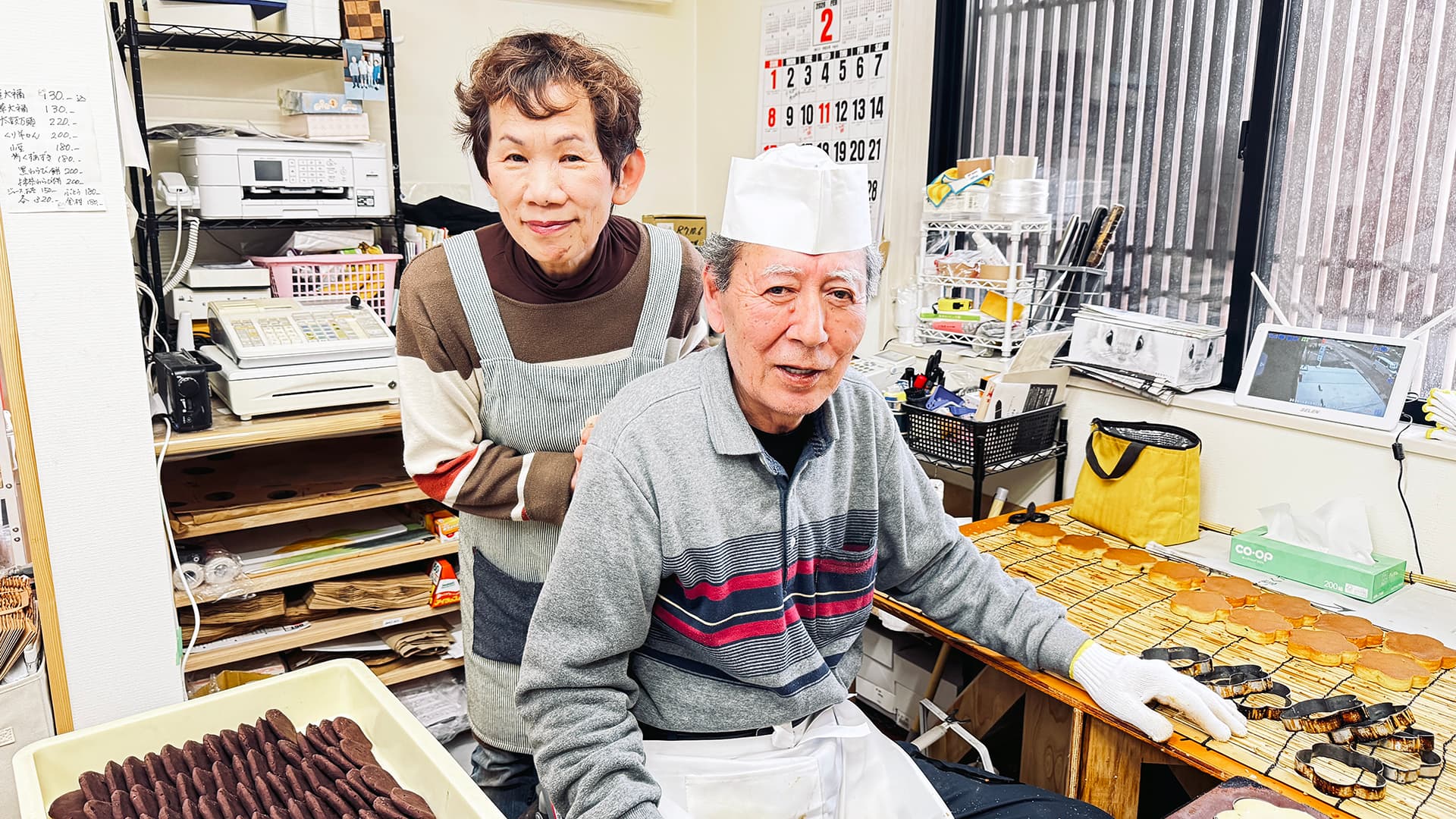 夫婦ふたりで、体が続く限り──“多間栄開堂”が焼き続ける珠洲の太鼓饅頭
